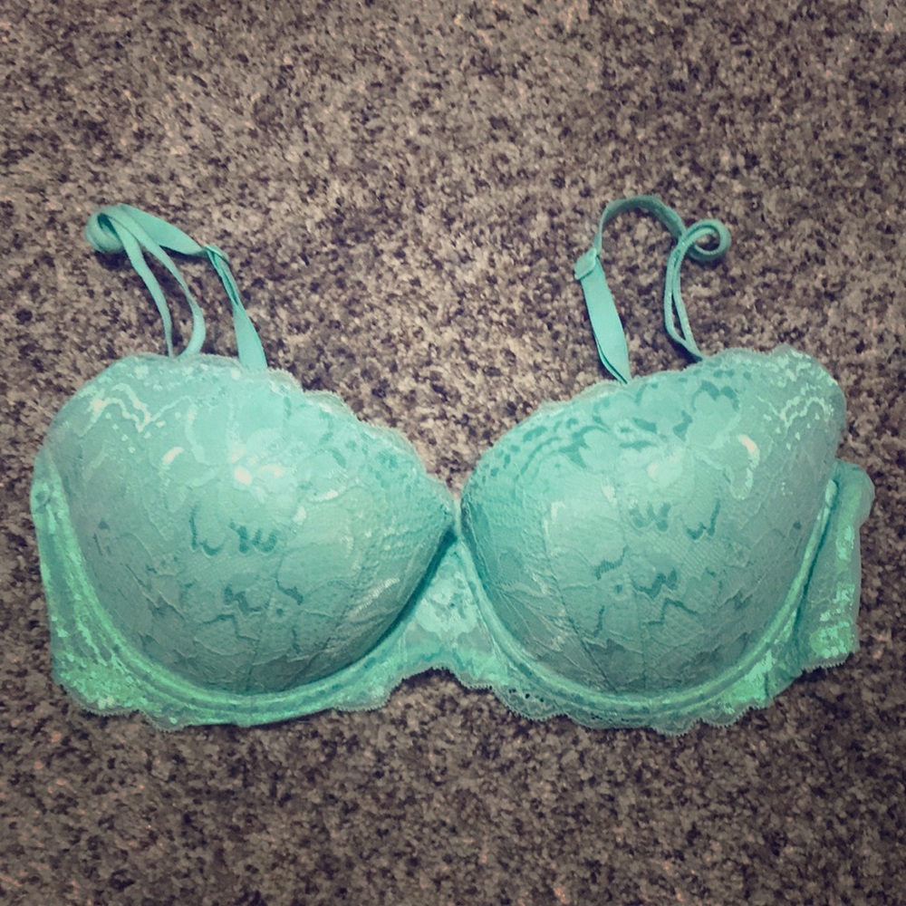 PINK Brand 36D lacy push-up bra